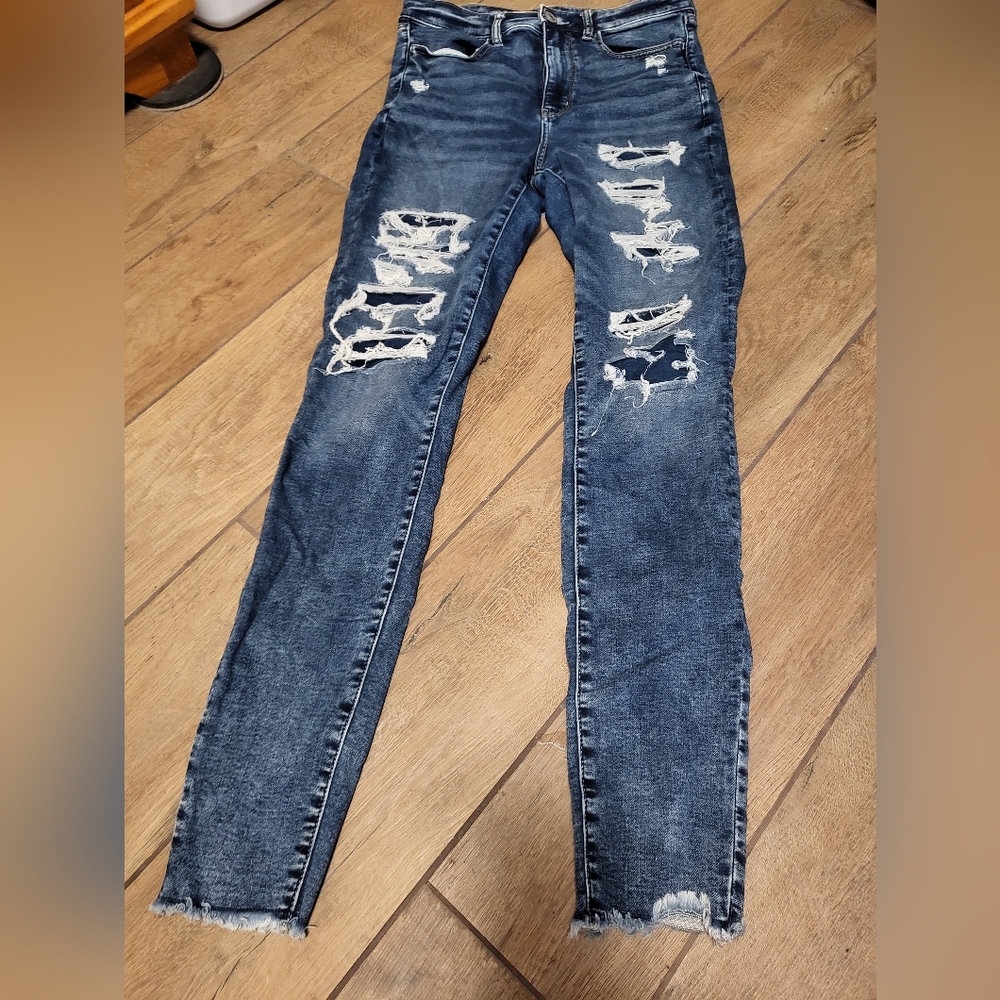 Tall Distressed Skinny Jeans